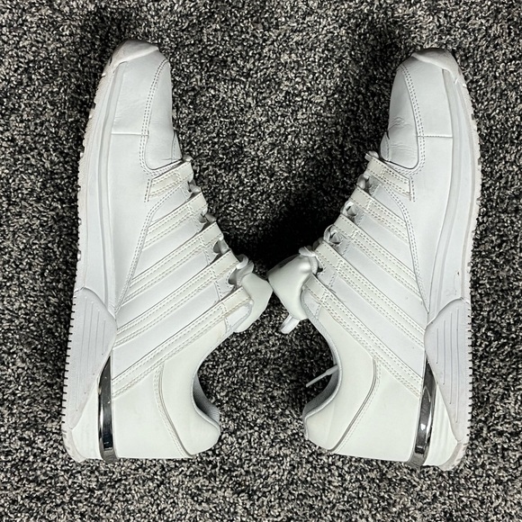 White K Swiss men’s size 9 excellent used condition - Picture 3 of 5